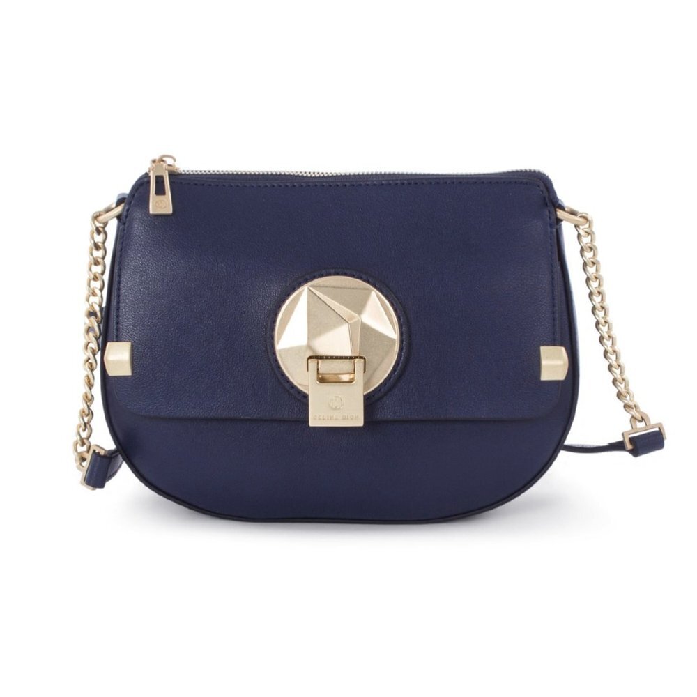 💥 Celine Dion Octave Leather Crossbody Bag